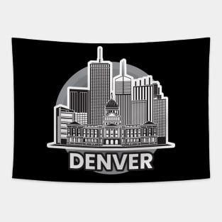 Denver City Landscape Tapestry