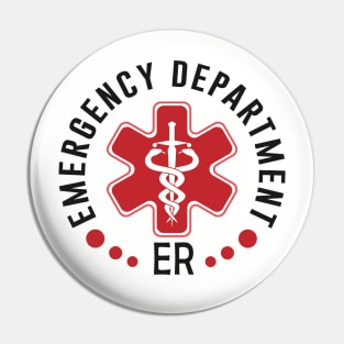 Emergency Department Emergency Room  Er Nurse Healthcare Pin