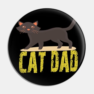 cat dad Pin