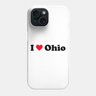 I Love Ohio Phone Case