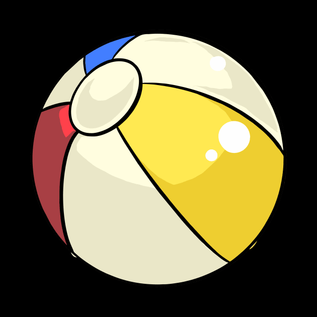 Beach Ball - Summer by fromherotozero