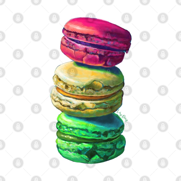 Macaron Tower by VeryBerry