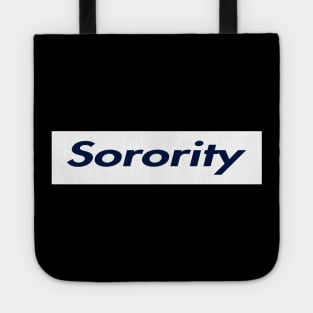 SUPER SORORITY LOGO Tote