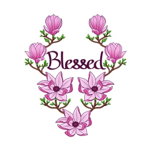 Magnolia Blessed Art T-Shirt