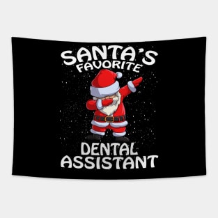 Santas Favorite Dental Assistant Christmas Tapestry