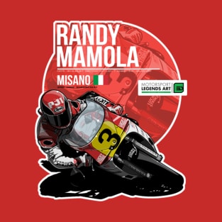 Randy Mamola 1987 Misano T-Shirt