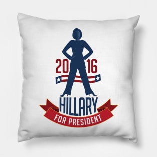 Hillary Clinton for President Pillow