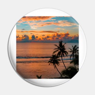 Golden Hour Sunset Pin