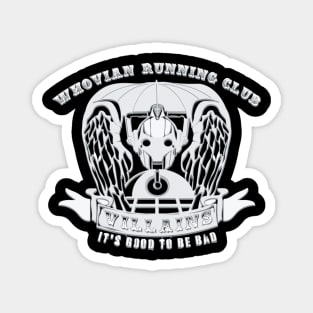 Whovian Running Club Villains Magnet