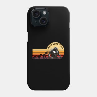 MechaGodzilla-Retro Vintage-Dinosaur Evolution gift Phone Case