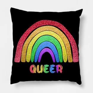 Queer Rainbow Pillow