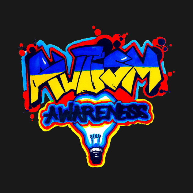 Autism Awareness Graffiti by Anewman00.DESIGNS