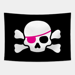 Ms Jolly Roger – Pirate Girl Tapestry