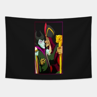 Maleficent and Jafar Tapestry