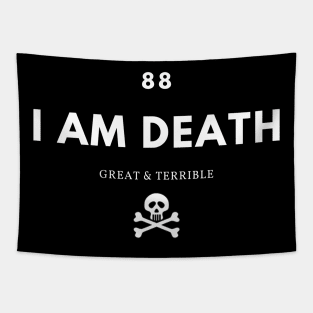 I AM DEATH (Dark) Tapestry