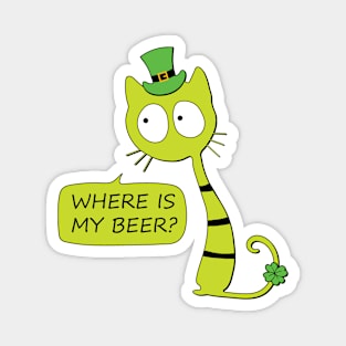 Where is my beer? Magnet