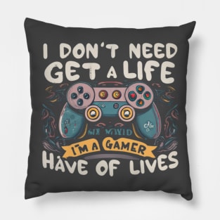 I'm a Gamer Pillow