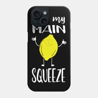 Main Squeeze Lemon Fruit Pun Phone Case