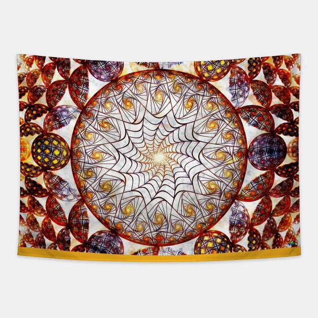 Abstract art Tapestry by HANART