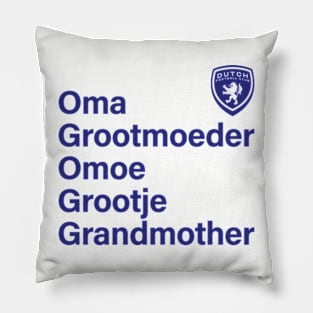 Dutch Grandmother Pillow