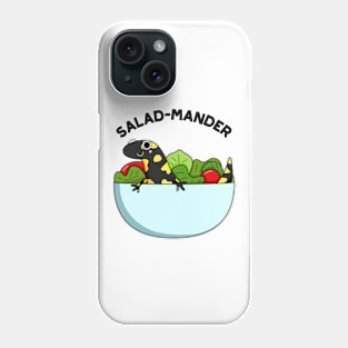 Salad-mander Funny Salamander Pun Phone Case