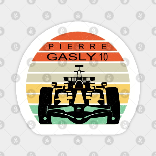 PIERRE GASLY Magnet by vintagejoa