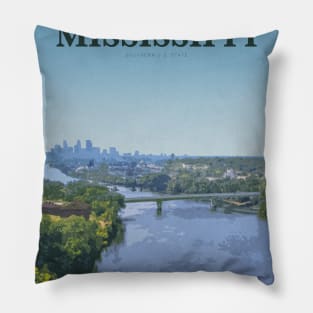 Visit Mississippi Pillow