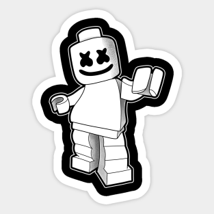 Marshmello Stickers Teepublic