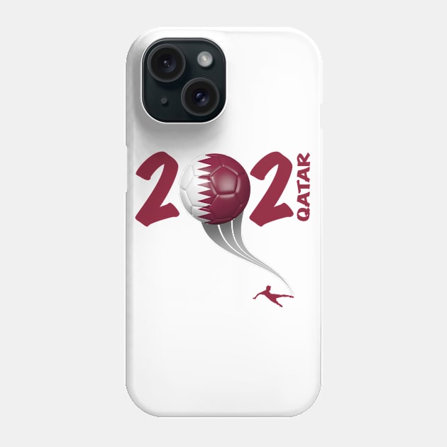 Qatar Copa America Soccer 2021 Phone Case by DesignOfNations