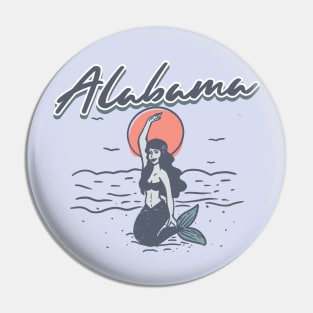 Alabama Summer Pin