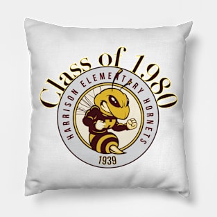 Harrison Hornets 1980 Pillow