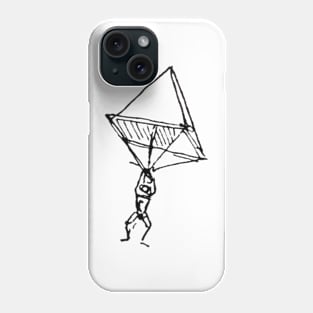 Leonardo Da Vinci - Parachute Sketch Phone Case