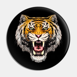 Roaring Tiger Pin