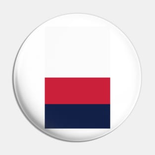 England Home Rugby Tricolour Pin