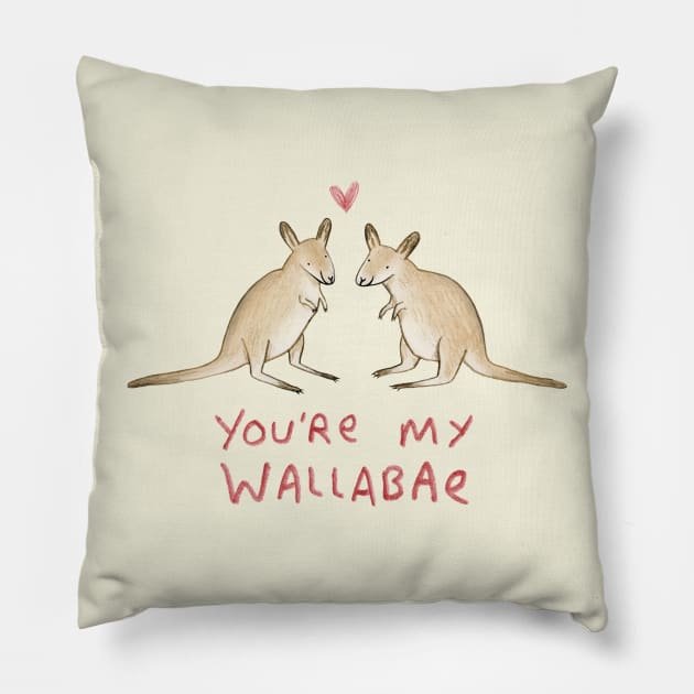 Wallabae Pillow by Sophie Corrigan