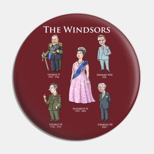 The Windsor Dynasty Pin