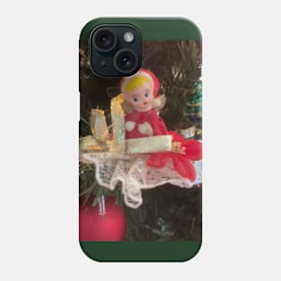 Antique Christmas Angel Ornaments Phone Case