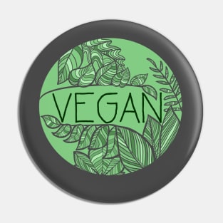 Vegan Leaf Salad Pin