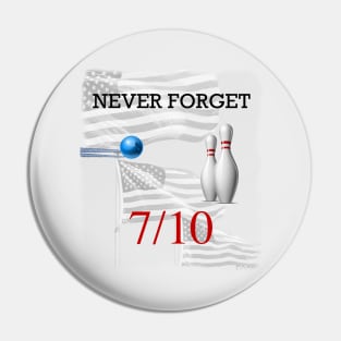 Never Forget Pin