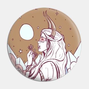 Taurus ghost girl Pin