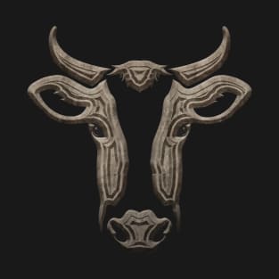 Ornamental Cow Head T-Shirt