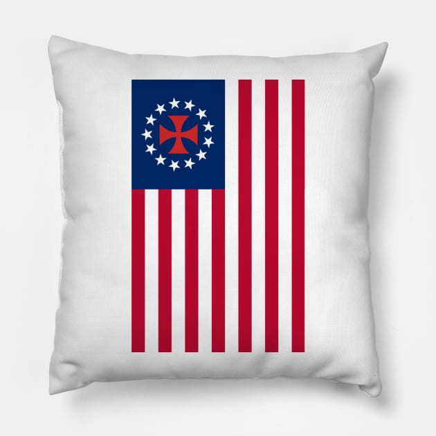 American Crusade Pillow by iaredios