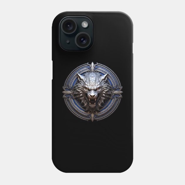 Wolf Emblem Phone Case by MaxDeSanje 