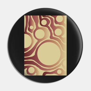 Vintage Golden Abstract Patterns Pin