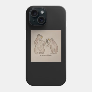 A 'Sleuth' of Bears Phone Case