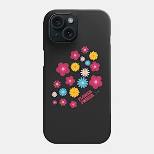 Stickers Style Spring 2023 Colorful Flower Power Phone Case