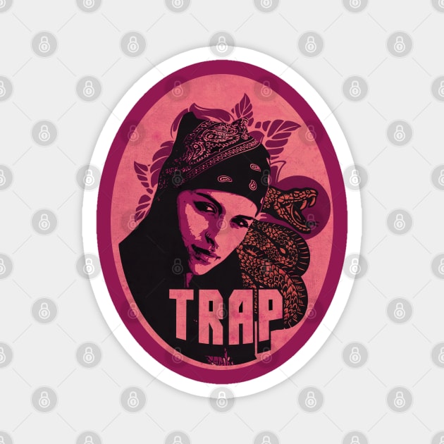 Trap Music Queen Magnet by CTShirts