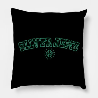 Silver Jews (green) Pillow