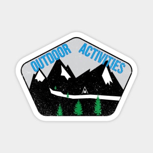 Outdoor Activities Magnet