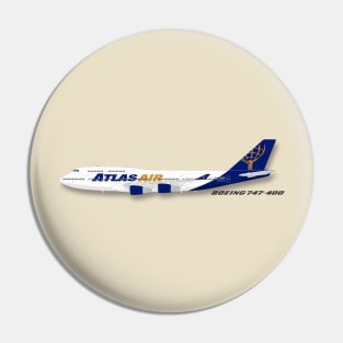 Atlas Airlines Boeing 747 400 Pin